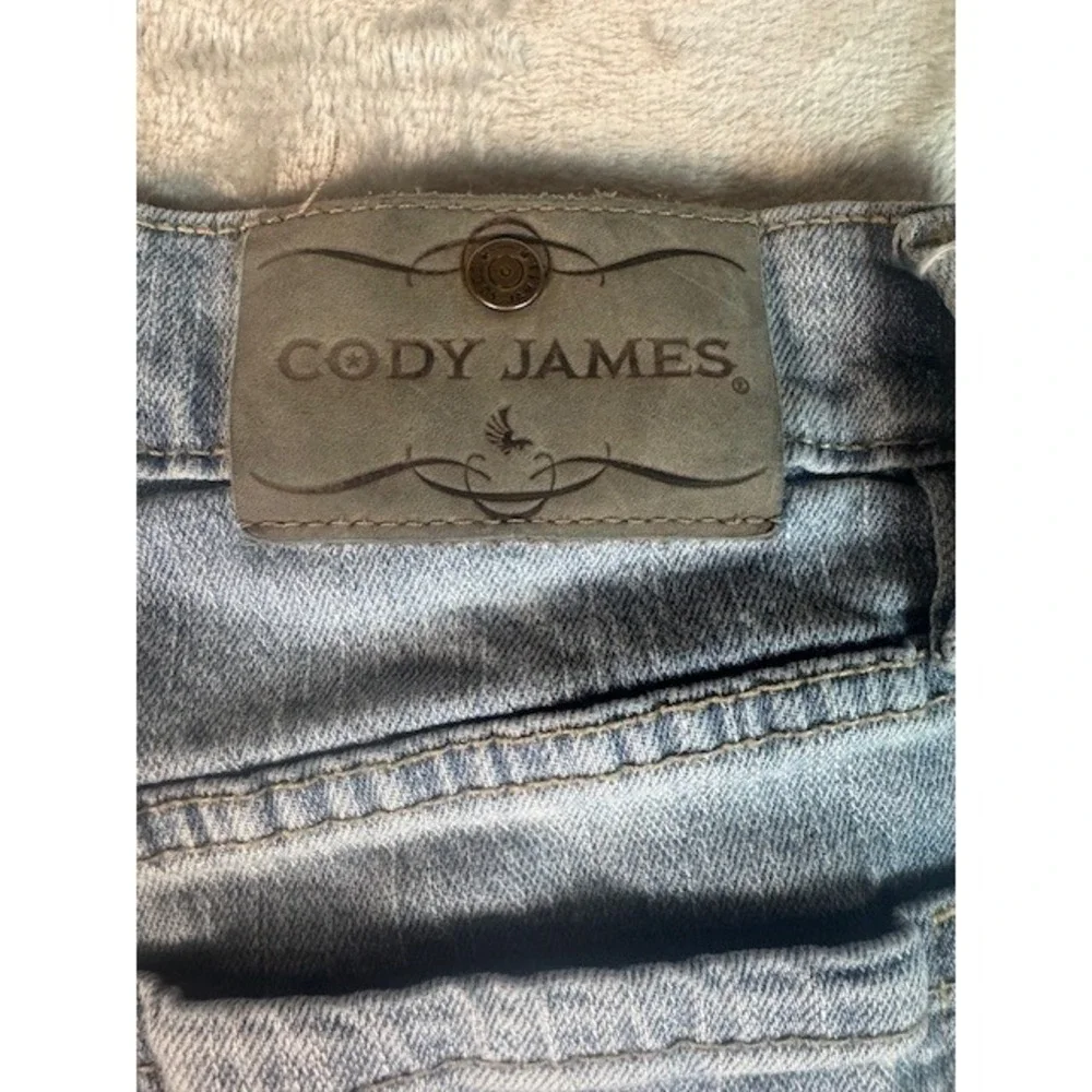 Cody‎ James Jeans Mens 29W x 32L Light Wash Straight Leg Western Denim Stretch